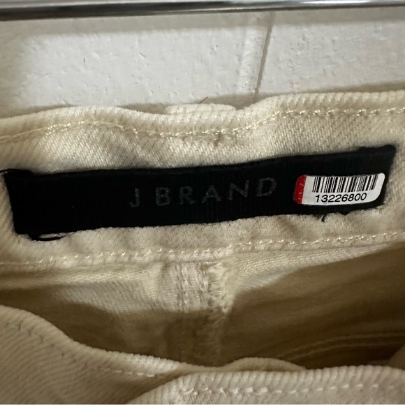 J Brand Women's Straight Leg Jeans - Cream - Picture 3 of 4